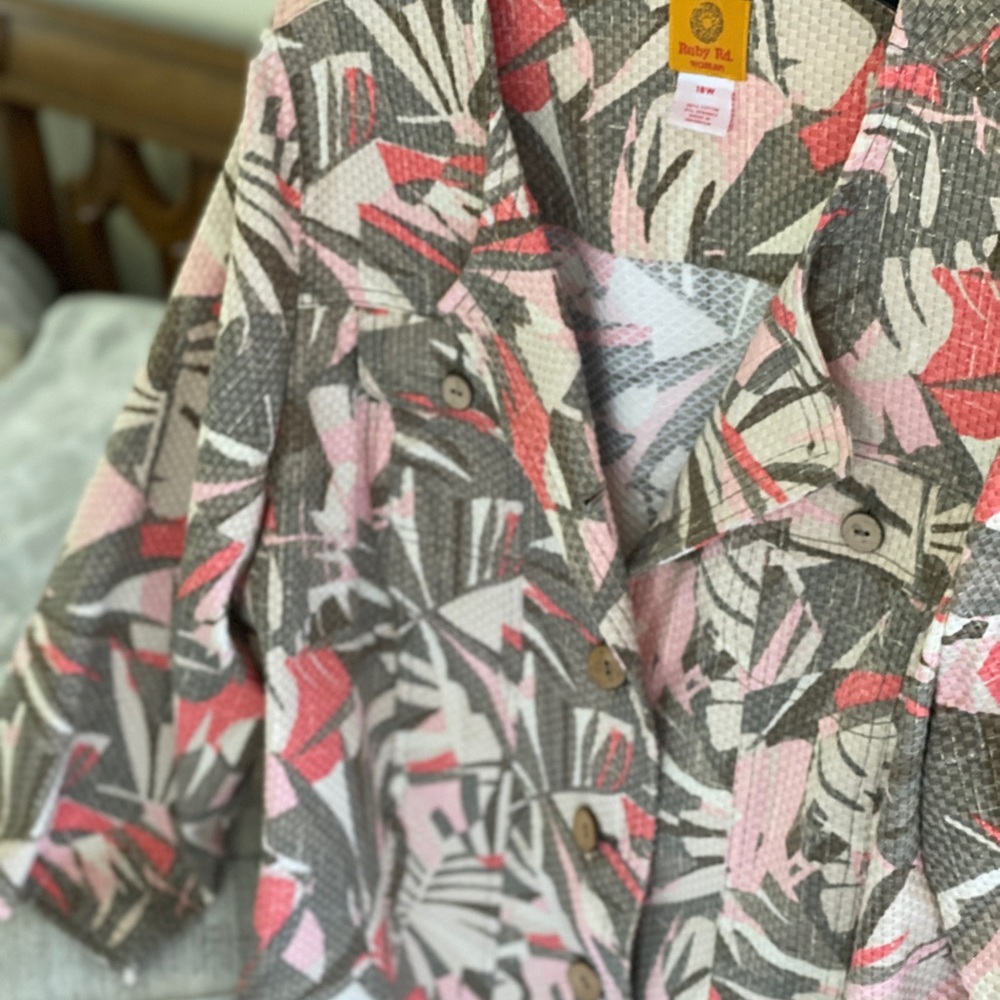 Vintage patterned jacket - Picture 4 of 4